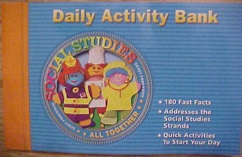 Stock image for Daily Activity Bank Grade 1 (Scott Foresman Social Studies All Together) for sale by Wonder Book