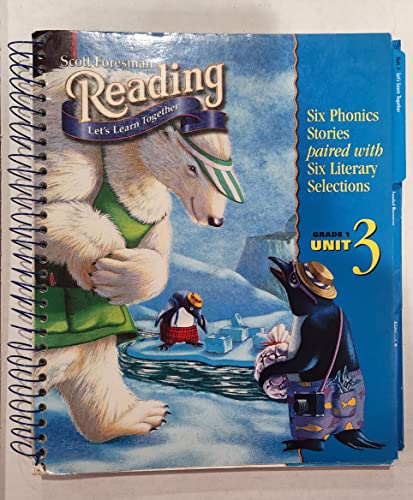 Imagen de archivo de Scott Foresman Reading: Let's Learn Together, Grade 1, Unit 3 a la venta por Wonder Book