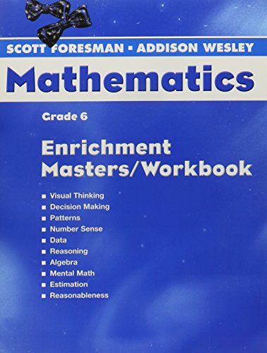 9780328049370: Scott Foresman-Addison Wesley Mathematics: Grade 6