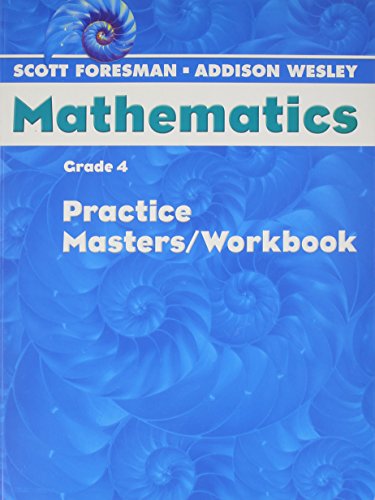 Beispielbild fr Mathematics Practice Masters, Workbook Grade 4 zum Verkauf von SecondSale