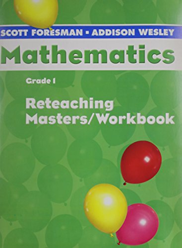 Imagen de archivo de Scott Foresman-Addison Wesley Mathematics: Grade 1 a la venta por Nationwide_Text