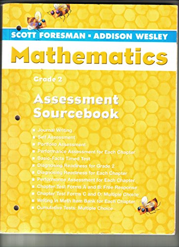 Imagen de archivo de Assessment Sourcebook Grade 2 (Scott Foresman-Addison Wesley Mathematics) a la venta por Wonder Book