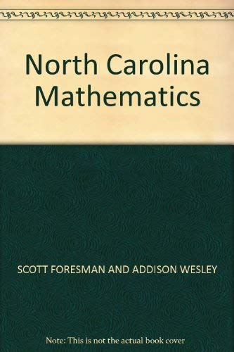 Beispielbild fr North Carolina Mathematics zum Verkauf von SecondSale