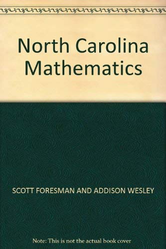 Imagen de archivo de North Carolina Mathematics a la venta por SecondSale
