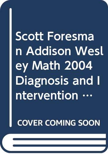 Imagen de archivo de Mathematics, Math Diagnosis and Intervention System, Booklet C a la venta por Nationwide_Text