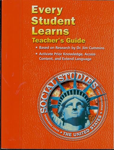 Imagen de archivo de Social Studies-The United States: Every Student Learns-Teacher's Guide (2005 Copyright) a la venta por ~Bookworksonline~