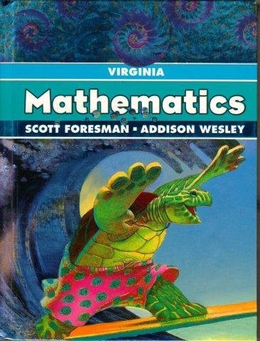 Imagen de archivo de Mathematics Virginia edition (Virginia Mathematics) a la venta por Better World Books