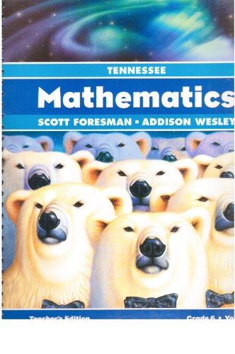 Mathematics: Teacher's Edition - Grade 6, Volume 4 (Tennessee Edition) (9780328103461) by Randall I. Charles; Warren Crown; Francis Fennell