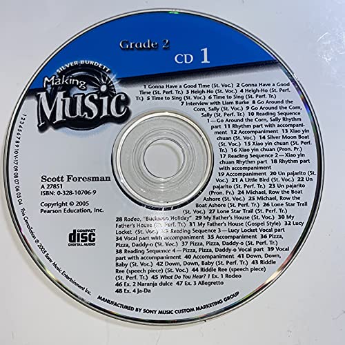 Music 2005 Audio CD Grade 2 CD 01 (9780328107063) by Silver Burdett