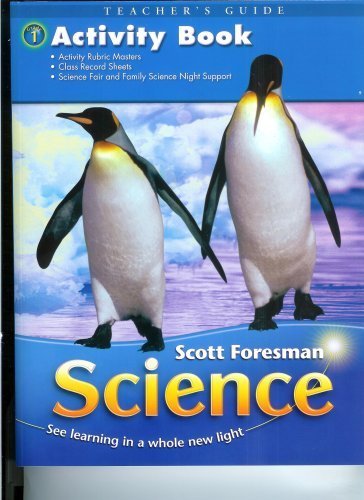 Imagen de archivo de Activity Book Teacher's Guide (Scott Foresman Science, First Grade) a la venta por Nationwide_Text