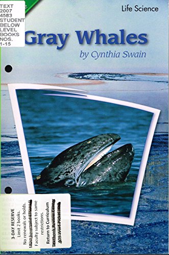 Stock image for Scott Foresman Reading Street Gray Whales for sale by Better World Books