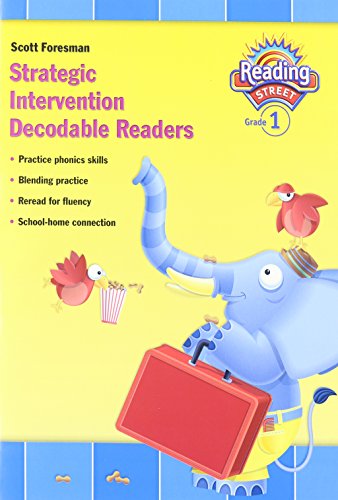 Stock image for Pearson, Scott Foresman Reading Street, Grade 1: Consumable Strategic Intervention Decodable Readers (2008 Copyright) for sale by ~Bookworksonline~
