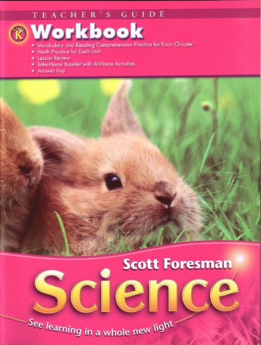 Imagen de archivo de Teacher's Guide Workbook Grade K, Scott Foresman Science (Scott Foresman Science, Grade K) a la venta por Allied Book Company Inc.