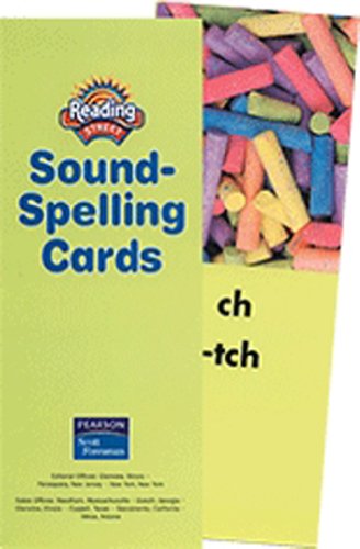 9780328145942: Reading 2007 Sound Spelling Cards Grades 1 Thru 3