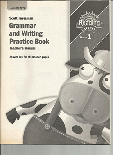 Stock image for Scott Foresman Reading Street Grade 1 Grammar and Writing Practice Book Teacher's Manual. (Paperback) for sale by Nationwide_Text