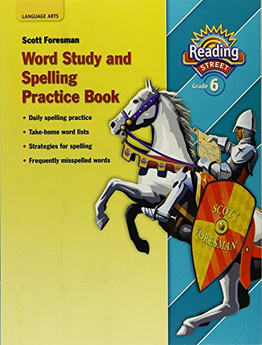 Imagen de archivo de READING 2007 SPELLING PRACTICE BOOK GRADE 6 a la venta por SecondSale