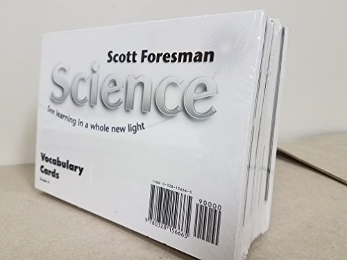 Imagen de archivo de SCIENCE 2006 VOCABULARY CARDS GRADE 4Scott Foresman a la venta por Iridium_Books