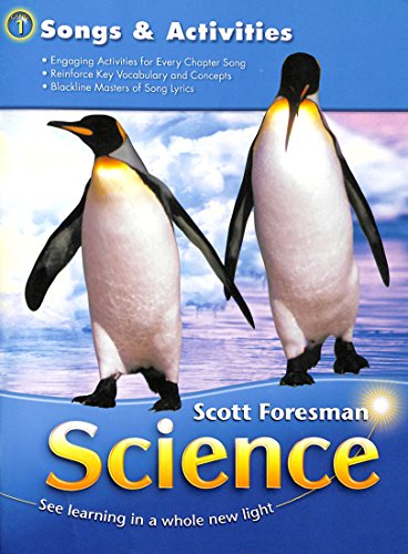 Stock image for Scott Foresman Science Songs & Activities Workbook, Grade 1 (Bi-Lingual, English and Spanish) for sale by Allied Book Company Inc.