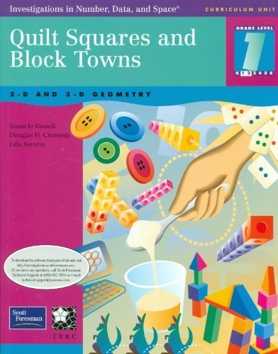 Imagen de archivo de Quilt Squares and Block Towns: Investigations in Number, Data and Space Curriculum (Grade 1) a la venta por SecondSale