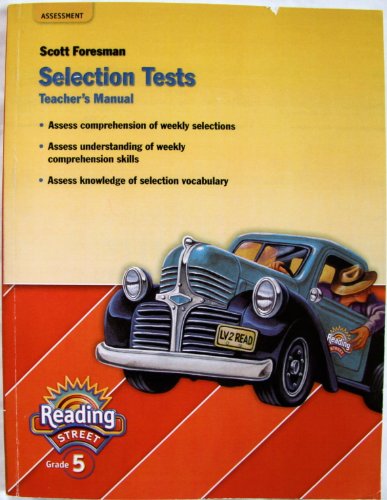 9780328167821: Teacher's Manual - Reading Street - Selection Tests, Grade 5.