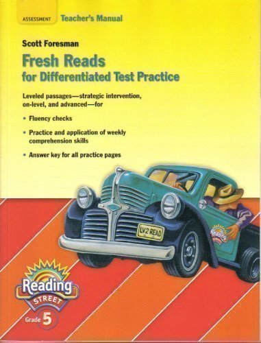 9780328169870: Reading Street Grade 5: Fresh Reads for Differentiated Test Practice, Teacher's Manual