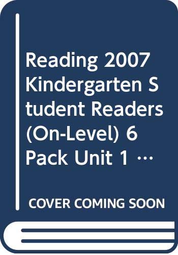 Reading 2007 Kindergarten Student Readers (On-Level) 6 Pack Unit 1 Lesson 6 Trucks and Boats (9780328177882) by Scott Foresman