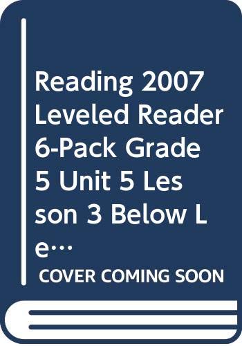 Beispielbild fr Aim High: Astronaut Training, Reading, Grade 5, Unit 5, Lesson 3: Below-Level Six-Pack Readers: Original Wraps (2007 Copyright) zum Verkauf von ~Bookworksonline~