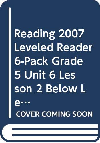 Stock image for Saving An American Symbol, Grade 5, Unit 6, Lesson 2, Social Studies, Below Level Leveled Readers Set Of Six: Original Wraps (2007 Copyright) for sale by ~Bookworksonline~