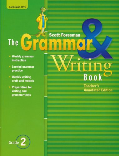 Beispielbild fr The Grammar & Writing Book ;Grade 2 (Teacher's Annotated Edition) zum Verkauf von Better World Books