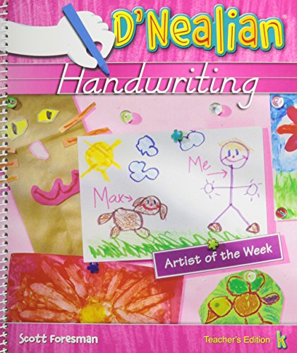 9780328212071: DNEALIAN HANDWRITING 2008 TEACHER EDITION GRADE K