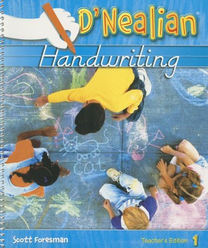 Imagen de archivo de DNEALIAN HANDWRITING 2008 TEACHER EDITION GRADE 1 a la venta por TextbookRush