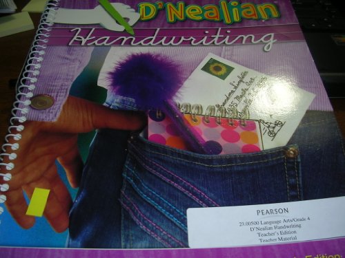 Stock image for Dnealian Handwriting Consumable 4(p)*te for sale by Booksavers of MD