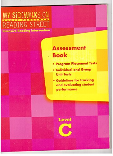 Stock image for My Sidewalks On Reading Street Intensive Reading Intervention Level C Assessment Book for sale by SecondSale