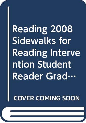 Stock image for Reading 2008 Sidewalks for Reading Intervention Student Reader Grade 3 Volume 6 for sale by Better World Books