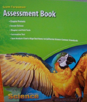 Imagen de archivo de California Science Assessment Book Grade 1 a la venta por Goodwill Industries of VSB