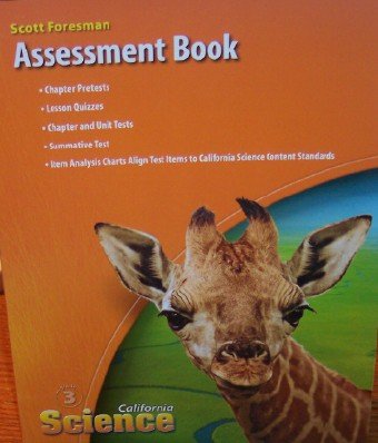 Stock image for California Science Assessment Book Grade 3 for sale by HPB-Red