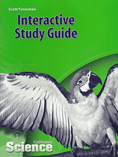 9780328236312: Intervention Study Guide (California Science, Grade 1)