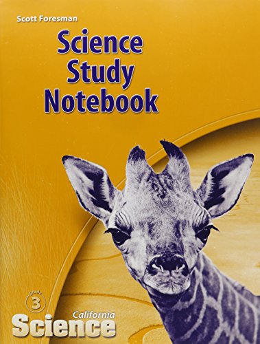 Stock image for California Science: Grade 3 Study Notebook for sale by Hawking Books