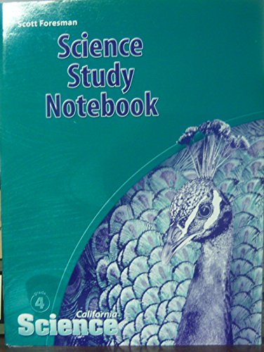 Stock image for Science Study Notebook, Grade 4 (California Science) for sale by Better World Books: West