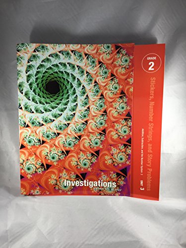9780328237371: Investigations in Number, Data, and Space, Grade 2: Curriculum Unit 3 Stickers, Number Strings and Story Problems Teacher's Guide