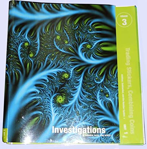 Stock image for Investigations in Number, Data, and Space. Trading Stickers, Combining Coins. Addition Subtraction, and the Number System 1. Grade 3, Unit 1 for sale by Wonder Book