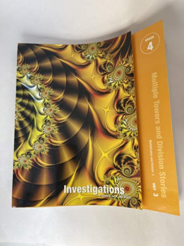 9780328237555: Investigations in Number, Data, and Space, Grade 4