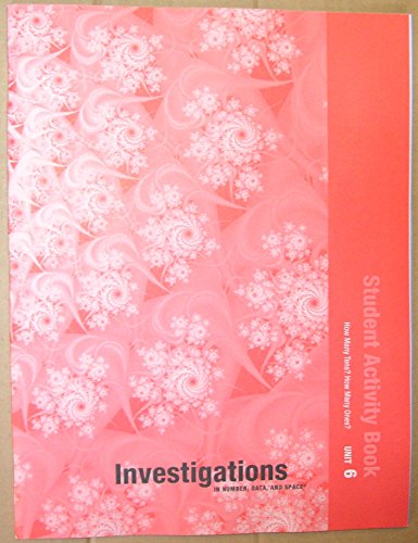 Stock image for INVESTIGATIONS 2008 STUDENT ACTIVITY BOOK GRADE 2 BOOK 6 for sale by SecondSale