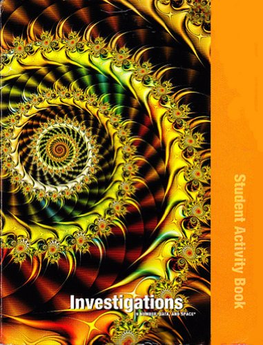 Imagen de archivo de Investigations in Number, Data, and Space, Grade 4: Student Activity Book a la venta por Front Cover Books