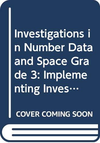 Imagen de archivo de Investigations in Number, Data, and Space, Grade 3: Implementing Investigations in Grade 3 a la venta por Nationwide_Text