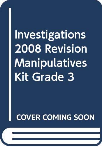 9780328260126: Investigations 2008 Revision Manipulatives Kit Grade 3