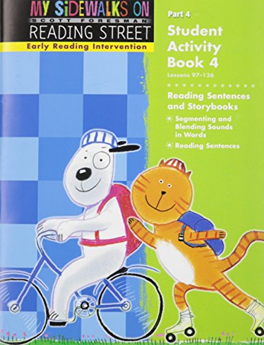 Early Reading Intervention Student Activity Book Grade K Part 4 (9780328260539) by Pearson Education