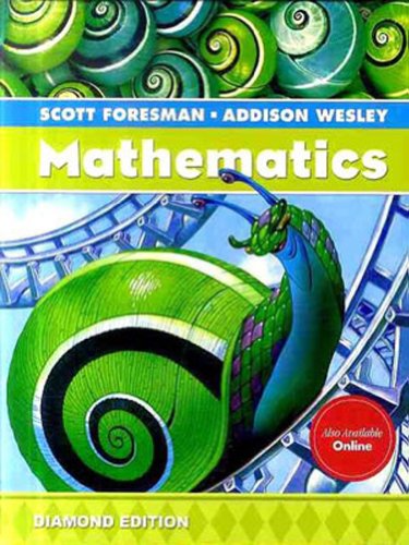 Stock image for SCOTT FORESMAN ADDISON WESLEY MATH 2008 STUDENT EDITION (HARDCOVER) for sale by BooksRun