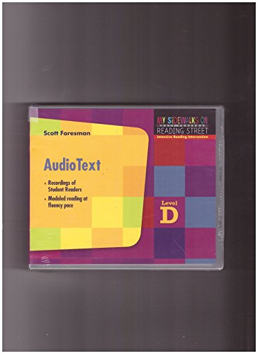 Stock image for READING 2008 SIDEWALKS FOR READING INTERVENTION AUDIO TEXT AUDIO CD PACKAGE GRADE 4 for sale by The Yard Sale Store