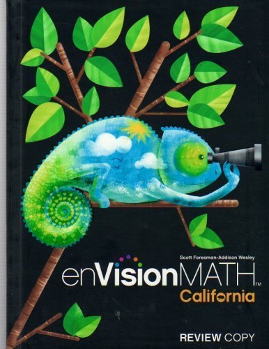 Beispielbild fr enVision Math California (Student Textbook) zum Verkauf von SecondSale